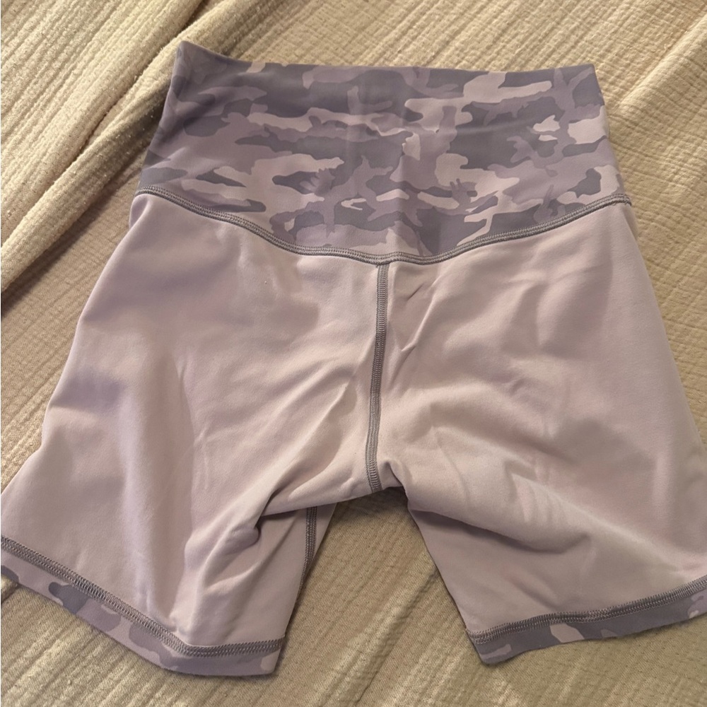 lululemon athletica Purple Camo Bike Shorts - Picture 5 of 6
